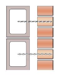 Spouwmuur verankering door middel van lijm sok verankering - WT03