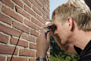 Spouwmuur inspectie